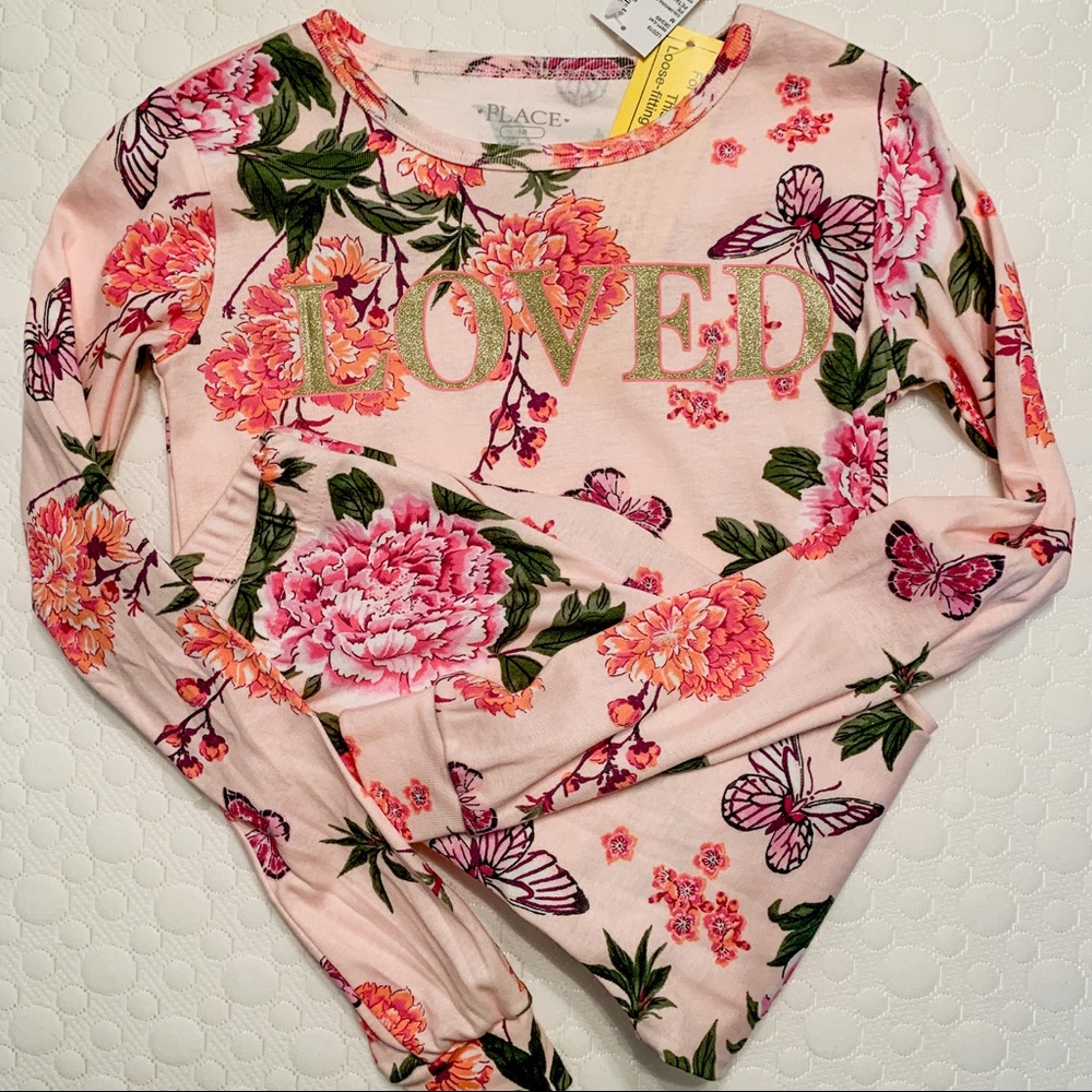 NWT- Children’s Place pjs - size 10- long sleeve - Picture 1 of 6